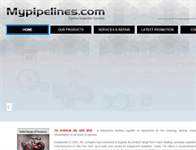 Tablet Screenshot of mypipelines.com